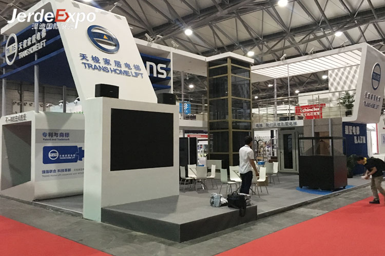 上海橡塑展臺(tái)搭建公司 如何幫參展商搭建展臺(tái)效果才能好？