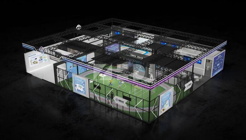 體育設(shè)施展覽設(shè)計效果圖 體育設(shè)施展覽設(shè)計效果圖