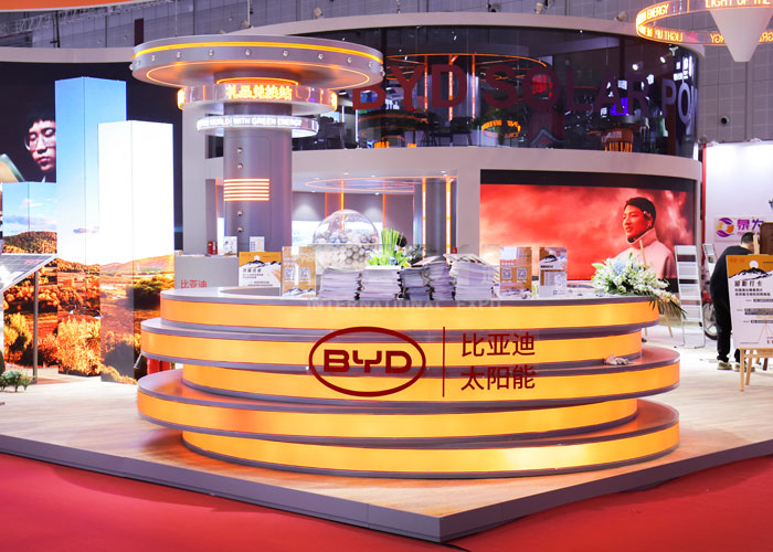 光伏儲能展位設計 光伏儲能展位設計