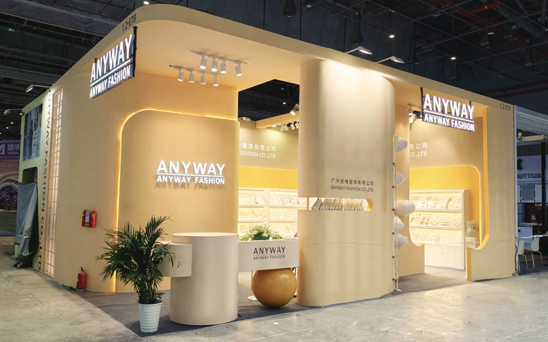 澤迪展臺(tái)搭建公司攜手“安唯”亮相上海紡織面料展