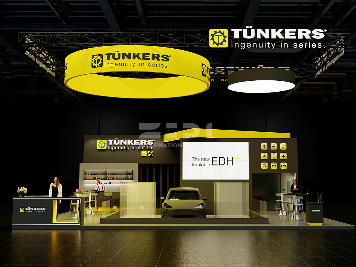 汽車鋁工業(yè)展位設(shè)計